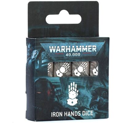 Games Workshop Iron Hands - Ensemble de Dés - Accessoire de Jeu de Société - Publicité Games Workshop Iron Hands - Ensemble de Dés - Accessoire de Jeu de Société - Publicité