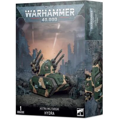 Games Workshop Warhammer 40,000 - Astra Militarum: Hydra - Char miniature - Publicité Games Workshop Warhammer 40,000 - Astra Militarum: Hydra - Char miniature - Publicité