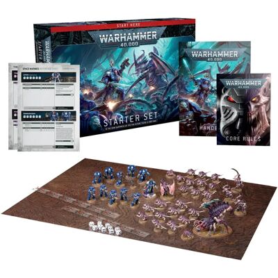 Games Workshop Warhammer 40k - Starter Set - Miniatures Spiel Games Workshop Warhammer 40k - Starter Set - Miniatures Spiel
