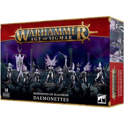 Games Workshop Warhammer Age Of Sigmar - Hedonites Slaanesh: Daemonettes - Miniaturen Games Workshop Warhammer Age Of Sigmar - Hedonites Slaanesh: Daemonettes - Miniaturen