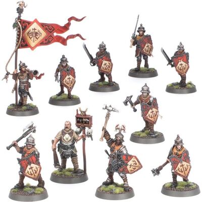 Games Workshop Cities Of Sigmar : Casques de la Garde Libre - Miniatures Games Workshop Cities Of Sigmar : Casques de la Garde Libre - Miniatures