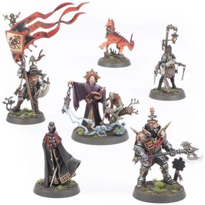 Games Workshop Cities Of Sigmar : Corps de Commandement Freeguild - Kit de Miniatures Games Workshop Cities Of Sigmar : Corps de Commandement Freeguild - Kit de Miniatures