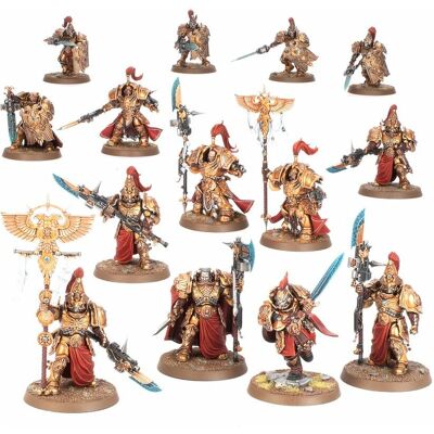 Games Workshop Warhammer 40,000 - Combat Patrol: Adeptus Custodes - 73-01 Games Workshop Warhammer 40,000 - Combat Patrol: Adeptus Custodes - 73-01