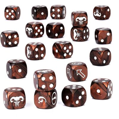 Games Workshop - Beastmen Brayherds - Warhammer - Dice Set Games Workshop - Beastmen Brayherds - Warhammer - Dice Set