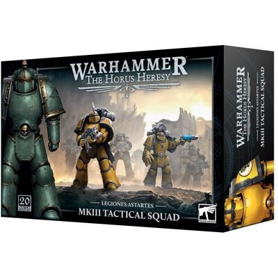 Games Workshop MKIII Tactical Squad - Board & Card Game Accessory Games Workshop MKIII Tactical Squad - Board & Card Game Accessory