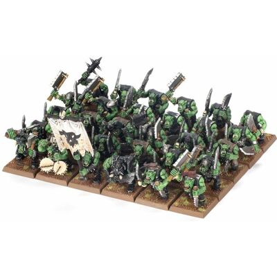 Games Workshop Orc Boyz Mob 09-02 - Warhammer: The Old World Games Workshop Orc Boyz Mob 09-02 - Warhammer: The Old World