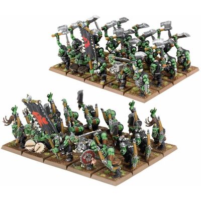 Games Workshop Orc & Goblin Boyz Mob - Miniaturenspiel-Erweiterung Games Workshop Orc & Goblin Boyz Mob - Miniaturenspiel-Erweiterung