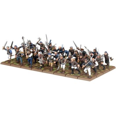 Games Workshop Warhammer: The Old World - Empire Of Man - Free Company Militia Games Workshop Warhammer: The Old World - Empire Of Man - Free Company Militia