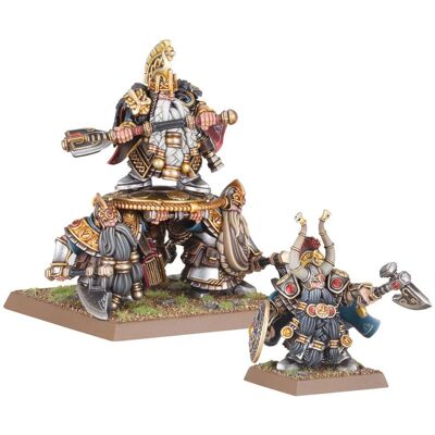 Games Workshop Warhammer: Zwergfürsten mit Schildträger - Old World Games Workshop Warhammer: Zwergfürsten mit Schildträger - Old World