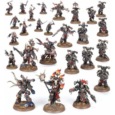 Games Workshop Chaos Space Marines Kampfpatrouille - Miniaturenset Games Workshop Chaos Space Marines Kampfpatrouille - Miniaturenset