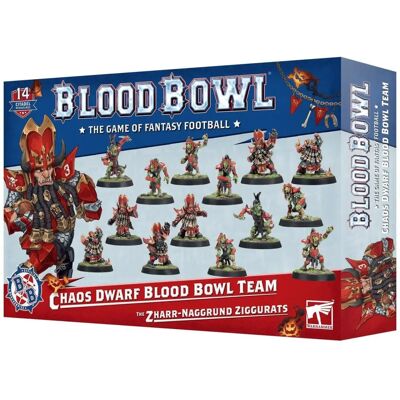 Games Workshop Blood Bowl Chaos Dwarf Team - Figurenspiel Erweiterung Games Workshop Blood Bowl Chaos Dwarf Team - Figurenspiel Erweiterung