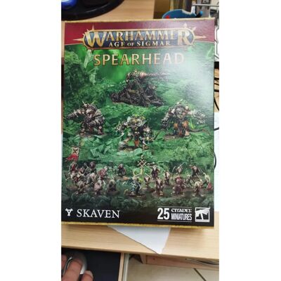 Games Workshop Warhammer Age Of Sigmar - Spearhead: Skaven Games Workshop Warhammer Age Of Sigmar - Spearhead: Skaven
