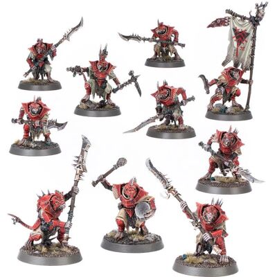 Games Workshop Stormvermin - Age Of Sigmar - Skaven: Elite Miniature Games Workshop Stormvermin - Age Of Sigmar - Skaven: Elite Miniature