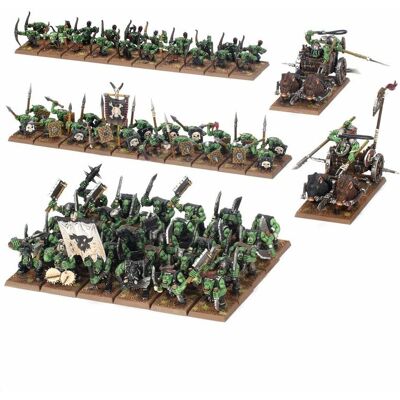 Games Workshop Old World Orc Goblin Battalion Games Workshop Old World Orc Goblin Battalion