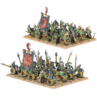 Games Workshop Horde de Night Goblins - Figurine Collectible Games Workshop Horde de Night Goblins - Figurine Collectible