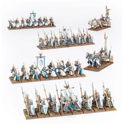 Games Workshop Hochelfen Reiche Battalion - Warhammer: Die Alte Welt Games Workshop Hochelfen Reiche Battalion - Warhammer: Die Alte Welt