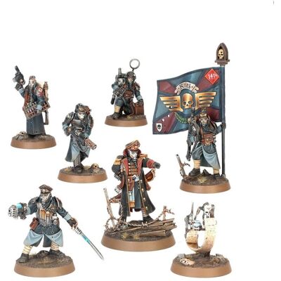 Games Workshop Escouade de Commandement Krieg - Miniatures en plastique pour Warhammer 40,000 Games Workshop Escouade de Commandement Krieg - Miniatures en plastique pour Warhammer 40,000