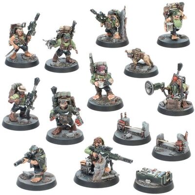 Games Workshop Ratlings - Kill Team: Astra Militarum Scharfschützen Games Workshop Ratlings - Kill Team: Astra Militarum Scharfschützen