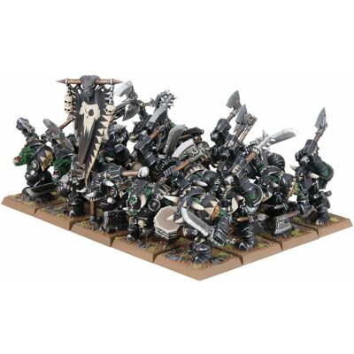 Games Workshop Banda di Orchi Neri - Warhammer The Old World Miniature Games Workshop Banda di Orchi Neri - Warhammer The Old World Miniature