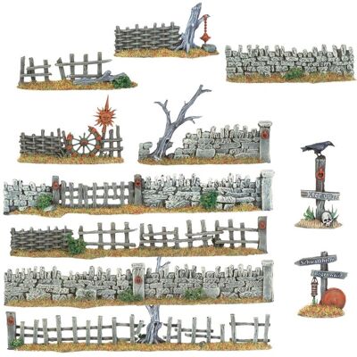 Games Workshop Warhammer The Old World: Muri e Recinzioni - Miniature e Terreno Games Workshop Warhammer The Old World: Muri e Recinzioni - Miniature e Terreno