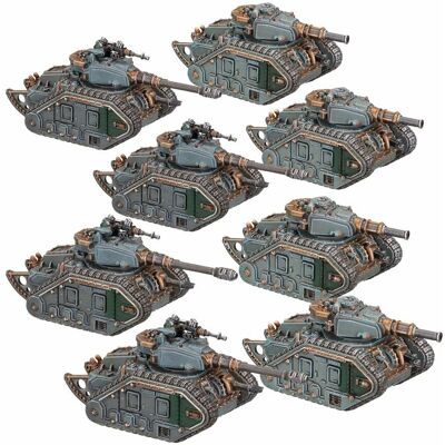 Games Workshop Leman Russ Útokové eskadron - Stolní minisérie Games Workshop Leman Russ Útokové eskadron - Stolní minisérie