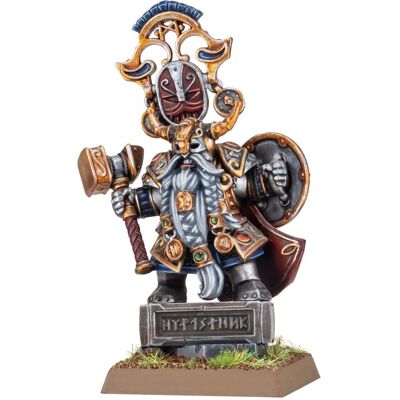 Games Workshop Zwergen-König mit Eidstein - Miniaturfigur für Warhammer Games Workshop Zwergen-König mit Eidstein - Miniaturfigur für Warhammer