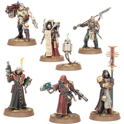 Games Workshop Warhammer 40.000 - Imperial Agents - Inquisitorial Team - Sammlerstück Games Workshop Warhammer 40.000 - Imperial Agents - Inquisitorial Team - Sammlerstück