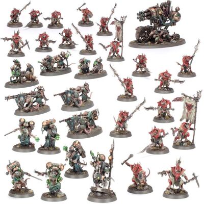 Games Workshop Skaven - Schlachtgruppe - Skryre Warpswarm - Sammelfigur - Warhammer Age Of Sigmar Games Workshop Skaven - Schlachtgruppe - Skryre Warpswarm - Sammelfigur - Warhammer Age Of Sigmar