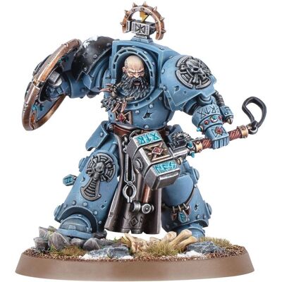 Games Workshop Arjac Rockfist - Warhammer 40.000 - Space Wolves: Logan Grimnars Champion hinzufügen Games Workshop Arjac Rockfist - Warhammer 40.000 - Space Wolves: Logan Grimnars Champion hinzufügen