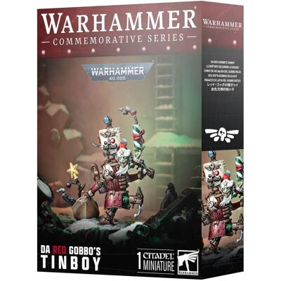 Games Workshop 50-71 Warhammer 40,000 Da Red Gobbo's Tinboy Zestaw Modeli - Figurka kolekcjonerska Games Workshop 50-71 Warhammer 40,000 Da Red Gobbo's Tinboy Zestaw Modeli - Figurka kolekcjonerska
