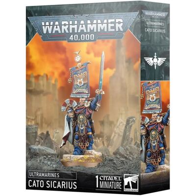 Games Workshop Cato Sicarius Ultramarines Modellbausatz - Sammlerfigur Games Workshop Cato Sicarius Ultramarines Modellbausatz - Sammlerfigur