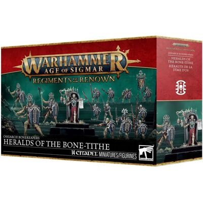 Games Workshop Ossiarch Bonereapers - Heralds Bone-Tithe - Vorbestellung - Sammelfigur Games Workshop Ossiarch Bonereapers - Heralds Bone-Tithe - Vorbestellung - Sammelfigur