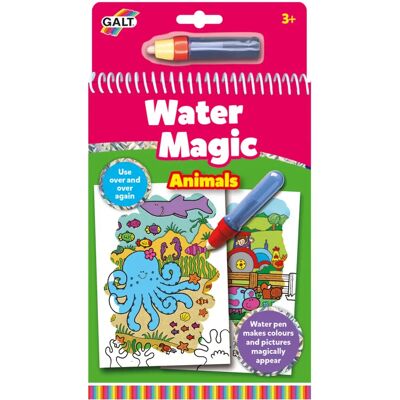 Galt - Water Magic - Animals - Re-usable Colouring Book - Colorful Water Magic Galt - Water Magic - Animals - Re-usable Colouring Book - Colorful Water Magic