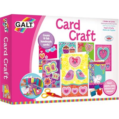 Galt Card Craft Kit - Create 10 Handmade Cards - Kids Craft Activity Galt Card Craft Kit - Create 10 Handmade Cards - Kids Craft Activity