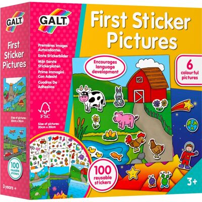 Galt Toys 1004594 Kit d'activités d'autocollants pour enfants - Publicité Galt Toys 1004594 Kit d'activités d'autocollants pour enfants - Publicité
