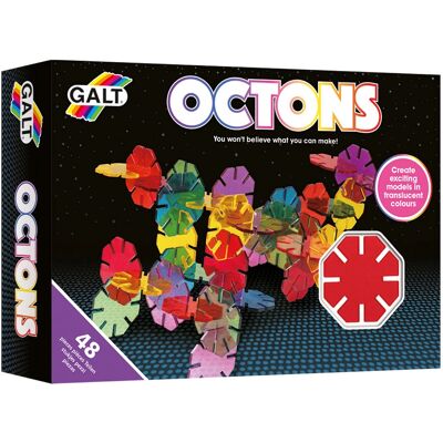 Galt Octons - Set di Costruzione - 48 Pezzi Galt Octons - Set di Costruzione - 48 Pezzi