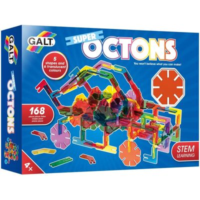 Galt Super Octons Kit de Construcción - Juguete de Construcción Galt Super Octons Kit de Construcción - Juguete de Construcción