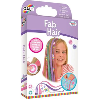 Galt Toys - Fab Hair - Gessetti per Capelli & Extensions - Kit Creativo Galt Toys - Fab Hair - Gessetti per Capelli & Extensions - Kit Creativo