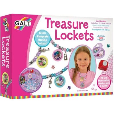 Galt Toys - Treasure Lockets - Keepsake - Jewellery kit Galt Toys - Treasure Lockets - Keepsake - Jewellery kit