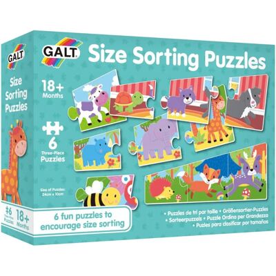 Galt Układanki do sortowania dla dzieci - Puzzle Galt Układanki do sortowania dla dzieci - Puzzle