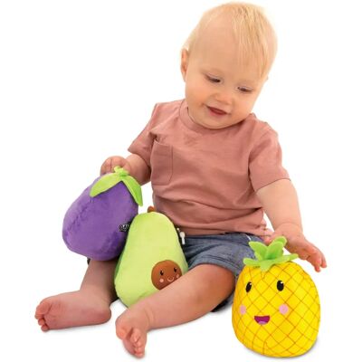 Galt Baby Activity Toys - Roly Poly Plush 3 Pack Galt Baby Activity Toys - Roly Poly Plush 3 Pack