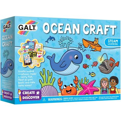 Galt Ocean Craft Kit - Ocean, Deep Sea Creatures - Craft Kit Galt Ocean Craft Kit - Ocean, Deep Sea Creatures - Craft Kit