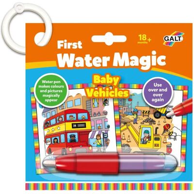 Galt First Water Magic - Baby Vehicles - Coloring Book Galt First Water Magic - Baby Vehicles - Coloring Book