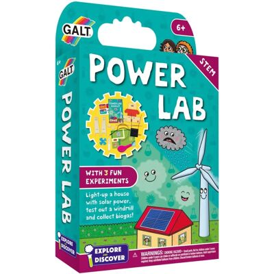 Galt Power Lab Science Kit - STEM Set for Kids Galt Power Lab Science Kit - STEM Set for Kids