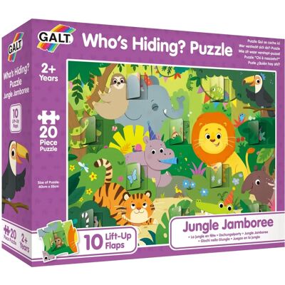 Galt Jungle Jamboree Who's Hiding? Puzzle - Puzzle Galt Jungle Jamboree Who's Hiding? Puzzle - Puzzle