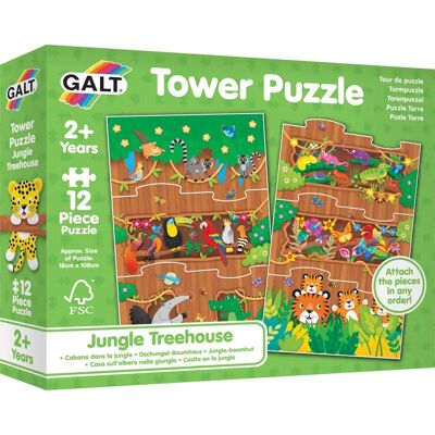 Galt Toys - 1005674 - 12 pcs - Animals - Puzzle Galt Toys - 1005674 - 12 pcs - Animals - Puzzle