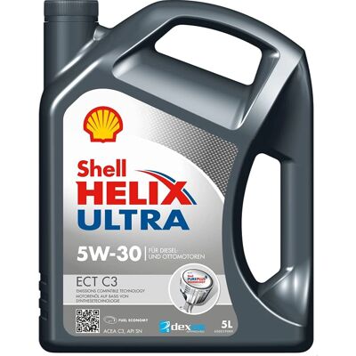 Shell Helix Ultra ECT C3 5W-30 - 5 l - Publicité Shell Helix Ultra ECT C3 5W-30 - 5 l - Publicité