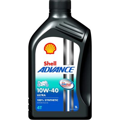 Huile moteur Shell 10W40 - Haute performance - Publicité Huile moteur Shell 10W40 - Haute performance - Publicité