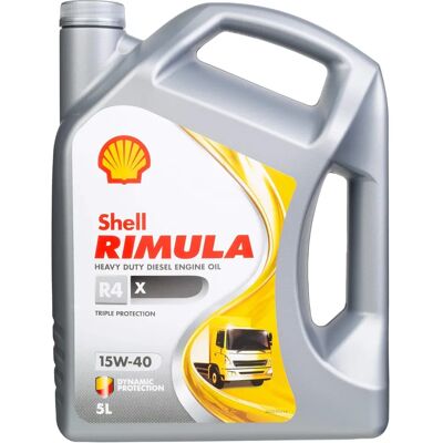 SHELL - Rimula R4 X - 15W40 - 5L - Engine oil SHELL - Rimula R4 X - 15W40 - 5L - Engine oil