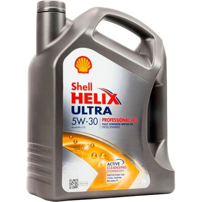 Shell Helix Ultra Professional AR 5W30 5L - Engine Oil Shell Helix Ultra Professional AR 5W30 5L - Engine Oil